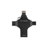 Hytech Hy-Xufo Mini Çift Taraflı USB 3.0 Lightning Usb Type-C 32 GB Flash Bellek Siyah