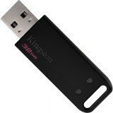 Kingston Dt20 USB 2.0 Usb Type-A 32 GB Flash Bellek Siyah