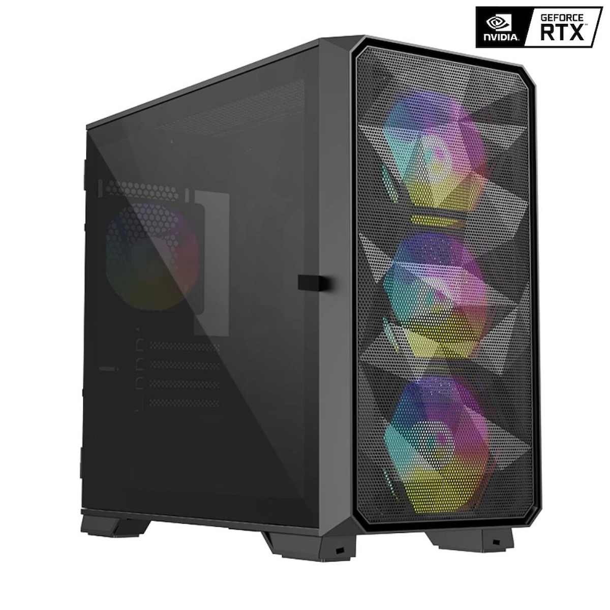 Creature CRTG5 Harici GeForce RTX 4060 AMD Ryzen 5 5600 16 GB Ram DDR4 512 GB SSD Tower FreeDos Masaüstü Oyuncu Bilgisayarı