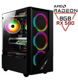 Gameline TX30 Harici Radeon RX 580 AMD Ryzen 5 5500 16 GB Ram 500 GB SSD Tower FreeDos Masaüstü Oyuncu Bilgisayarı