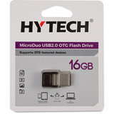 Hytech Hy-Xuf Mini USB 3.0 Usb Type-A Micro-A 16 GB Flash Bellek Siyah