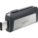 Sandisk Ultra Dual Drive Sdddc2-128G-G46 Çift Taraflı USB 3.1 Usb Type-C 128 GB Flash Bellek Siyah