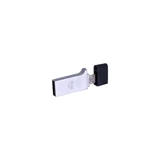 Syrox SYX-OTG Mini Çift Taraflı USB 2.0 Micro Usb 8 GB Flash Bellek Gümüş