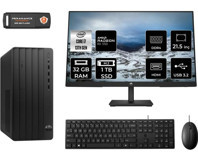 Hp Pro 290 G9 8T2X2ESMNT1328 Harici Radeon RX 550 Intel Core i7 13700 32 GB Ram 1 TB SSD Tower FreeDos 21.5 inç Monitörlü Masaüstü Oyuncu Bilgisayarı + PER4 BELLEK