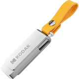 Kodak K133 Mini USB 3.0 Usb Type-A 128 GB Flash Bellek Gümüş Sarı