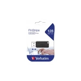 Verbatim Pinstripe USB 2.0 Usb Type-A 128 GB Flash Bellek Siyah