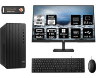 Hp Pro 290 G9 8T2X2ESMNT388 Dahili Intel UHD Graphics 770 Intel Core i7 13700 40 GB Ram 1 TB SSD Tower Windows 11 Home 21.5 inç Monitörlü Masaüstü Bilgisayar + PER4 BELLEK