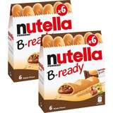 Nutella B-Ready Fındıklı Çikolata 132 gr 2 Adet