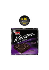 Eti Karam Bitterli Çikolata 60 gr 10 Adet