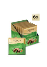 Godiva Kare Karamelli Çikolata 60 gr 6 Adet