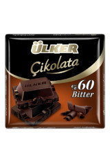 Ülker Kare Bitterli Çikolata 60 gr 36 Adet