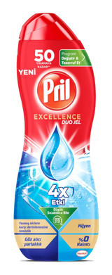 Pril Excellence Duo Jel Bulaşık Deterjanı 900 ml