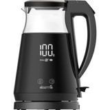 Deerma Dem-Sh90w Çelik 1.7 lt 1700 W Işıklı Vintage Siyah Kettle