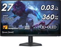 Dell Alienware AW2725DF 360 Hz 0.03 ms 27 inç FHD Flat IPS HDMI Freesync G-Sync 1920x1080 px OLED Monitör