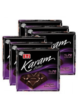 Eti Karam Bitterli Çikolata 75 gr 6 Adet