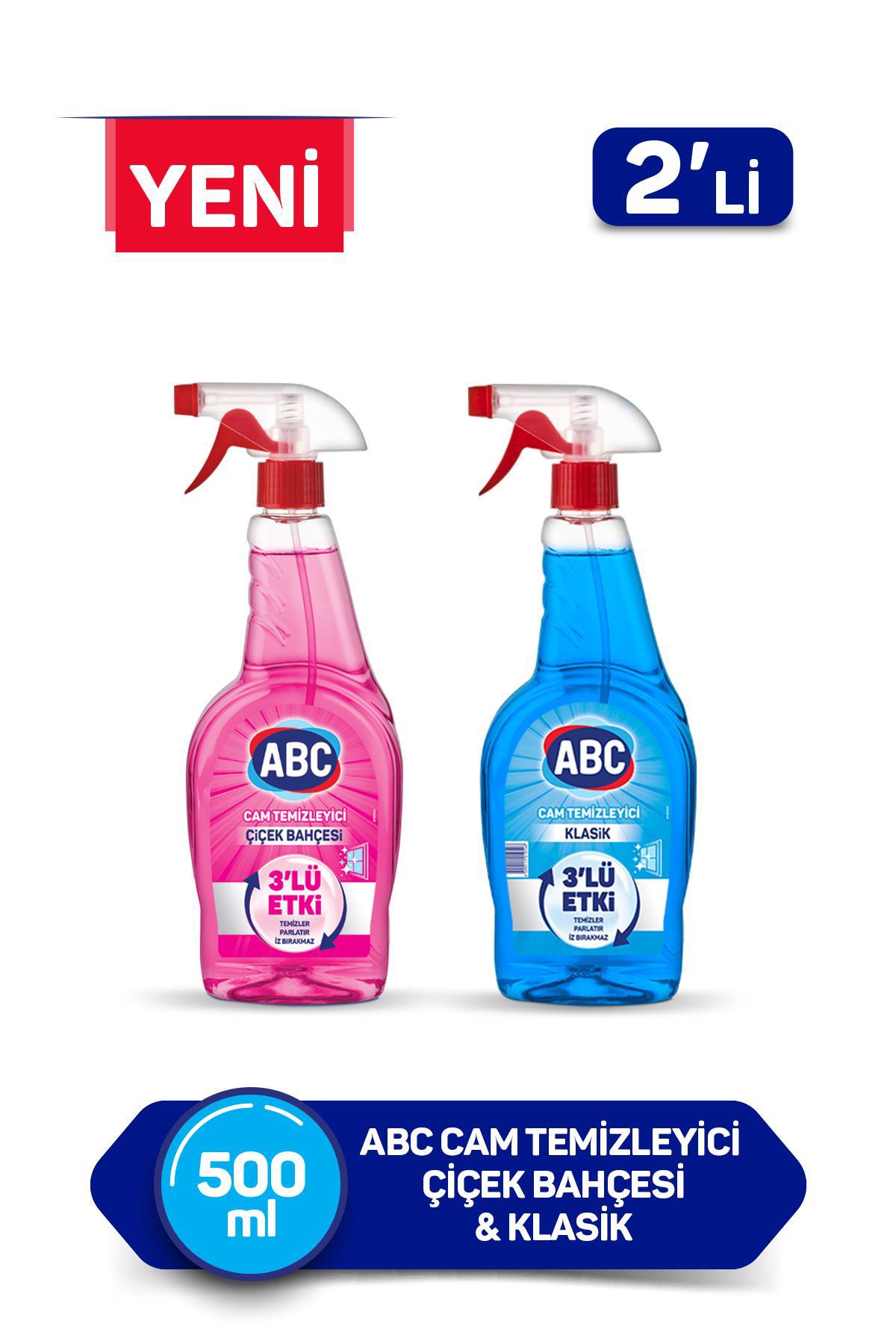 Abc Cam Temizleyici Sprey 2x500 ml