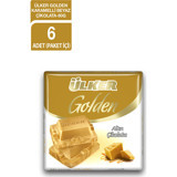 Ülker Golden Karamelli Çikolata 60 gr 6 Adet