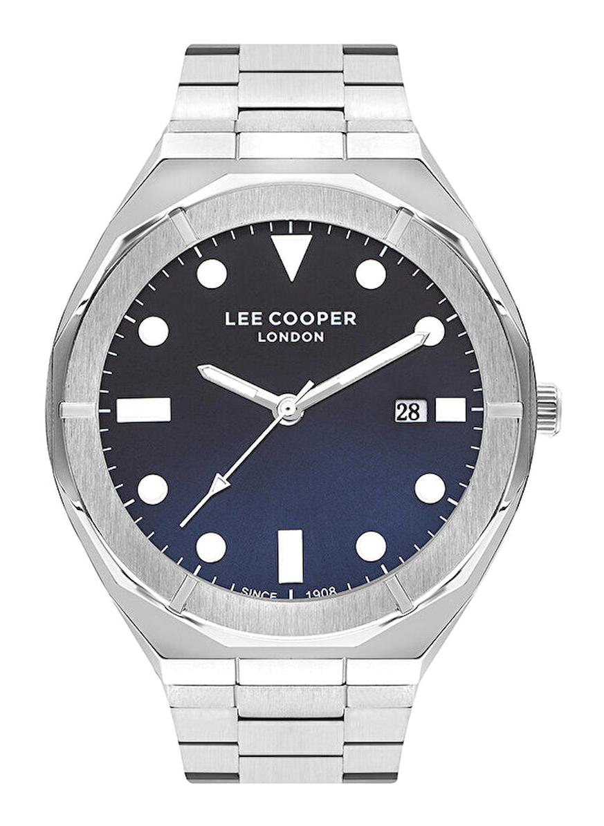 Lee Cooper LC07577.390 Takvimli 43 mm Çelik Kordon Analog Erkek Kol Saati