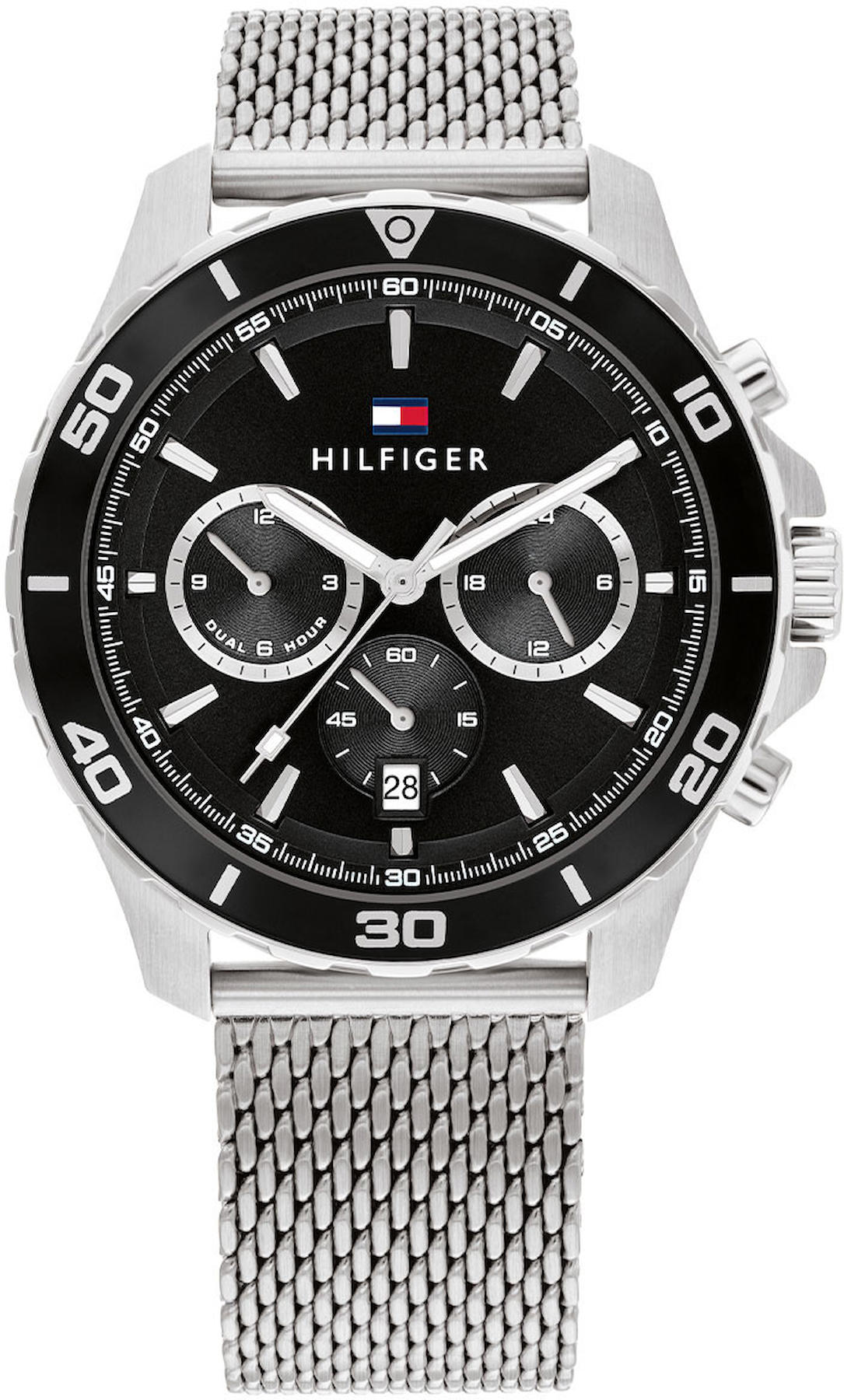 Tommy Hilfiger TH1792092 Takvimli 43 mm Çelik Kordon Analog Erkek Kol Saati