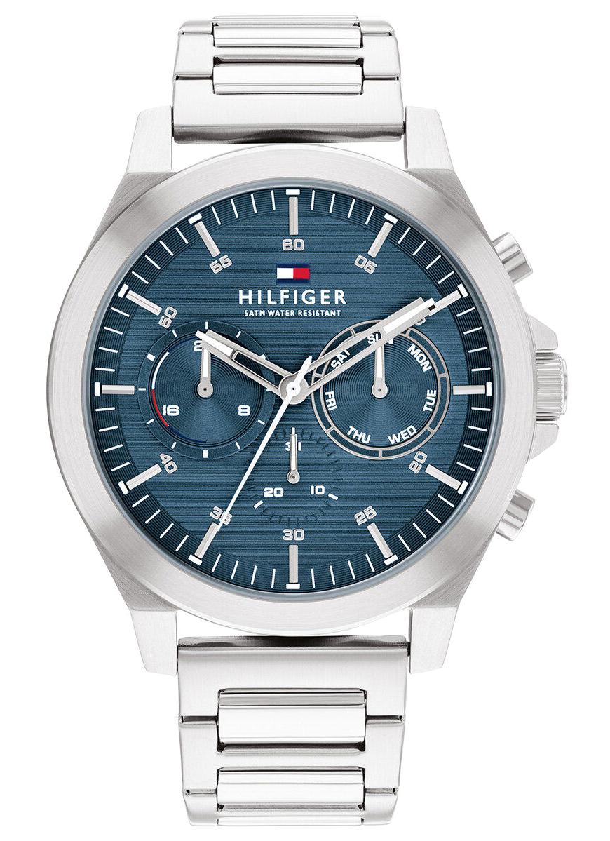 Tommy Hilfiger TH1710518 Takvimli 42 mm Çelik Kordon Analog Erkek Kol Saati