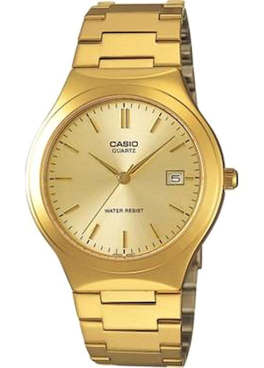 Casio MTP-1170N-9ARDF Takvimli 37 mm Altın Çelik Kordon Analog Kol Saati