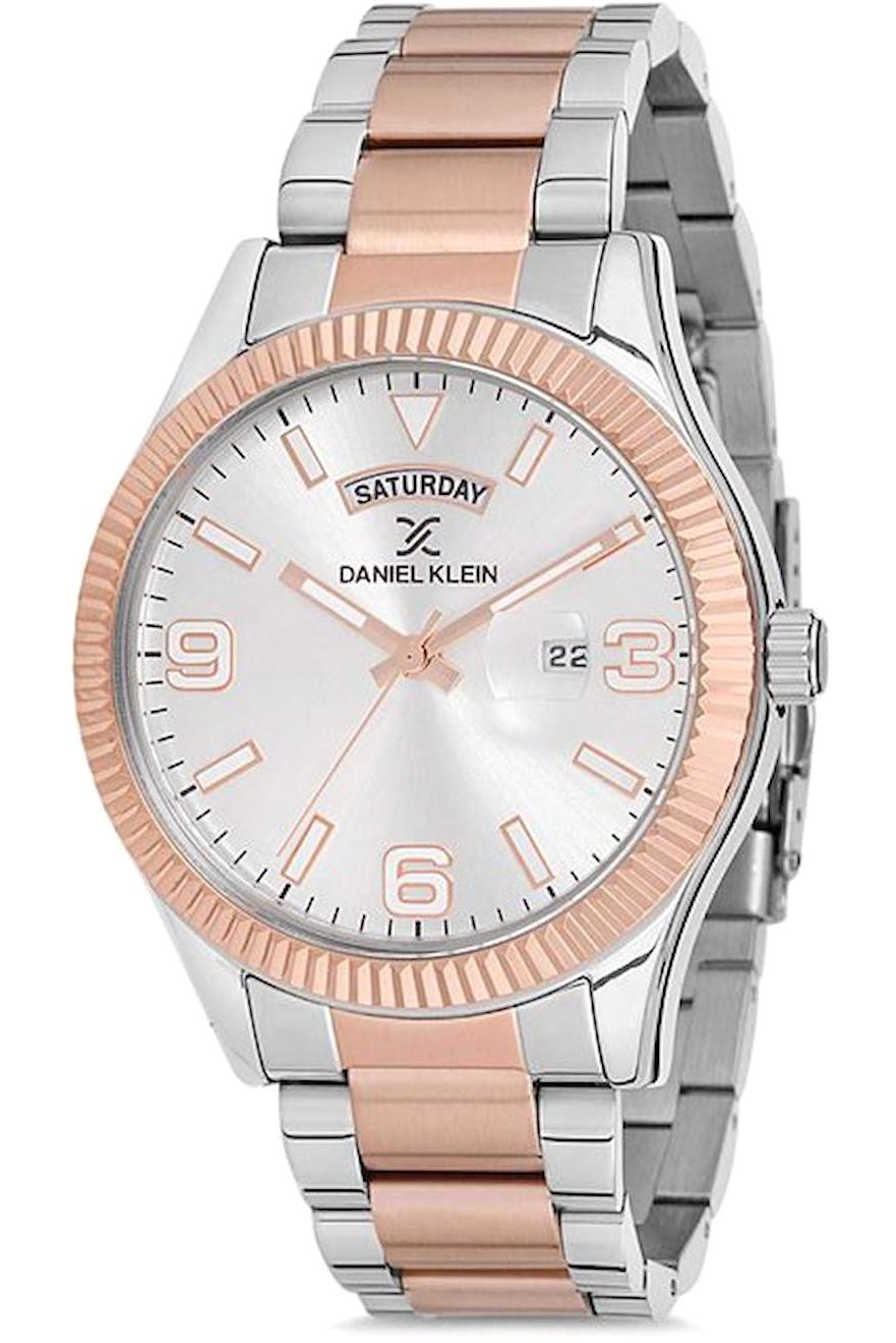 Daniel Klein DK010195H-06 Takvimli 44 mm Metal Kordon Analog Erkek Kol Saati