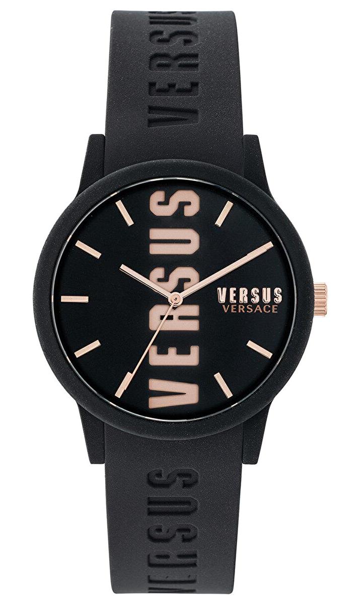 Versace VRSS-VSPKN0321 44 mm Siyah Silikon Kordon Analog Erkek Kol Saati