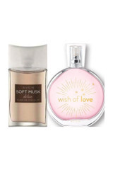 Avon Soft Musk Delice İkili Kadın Parfüm Seti EDT 50 ml + Wish Of Love 50 ml