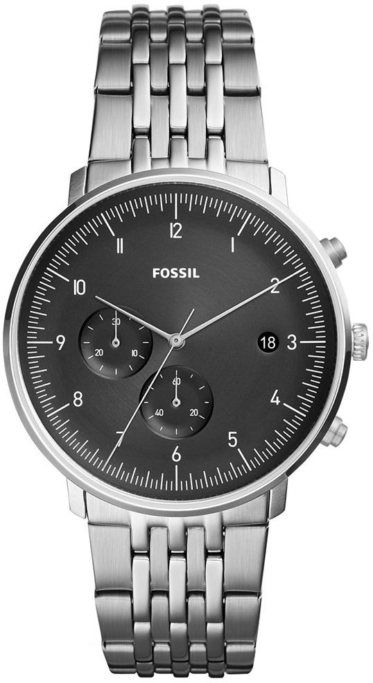 Fossil FS5489 Takvimli 44 mm Çelik Kordon Analog Kol Saati