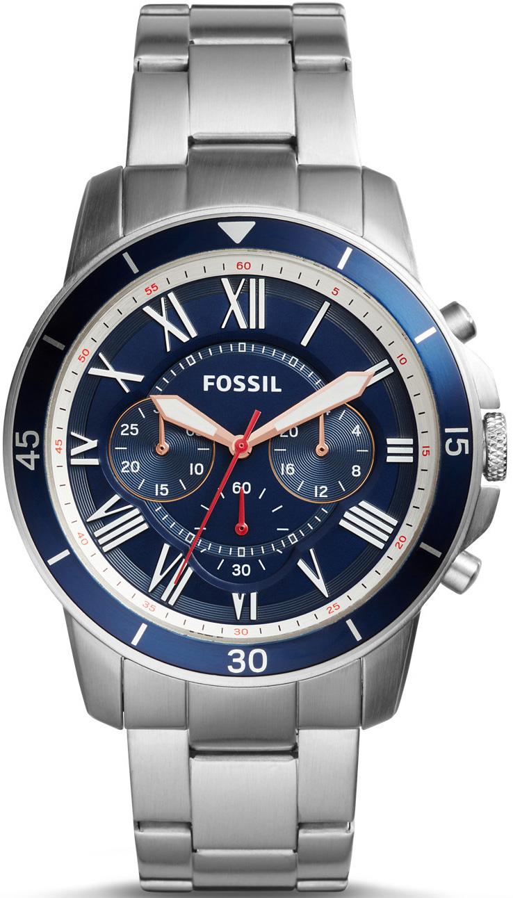 Fossil FS5238 Takvimli 44 mm Çelik Kordon Analog Kol Saati