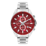 Lee Cooper LC07830.380 Takvimli 44 mm Metal Kordon Analog Erkek Kol Saati