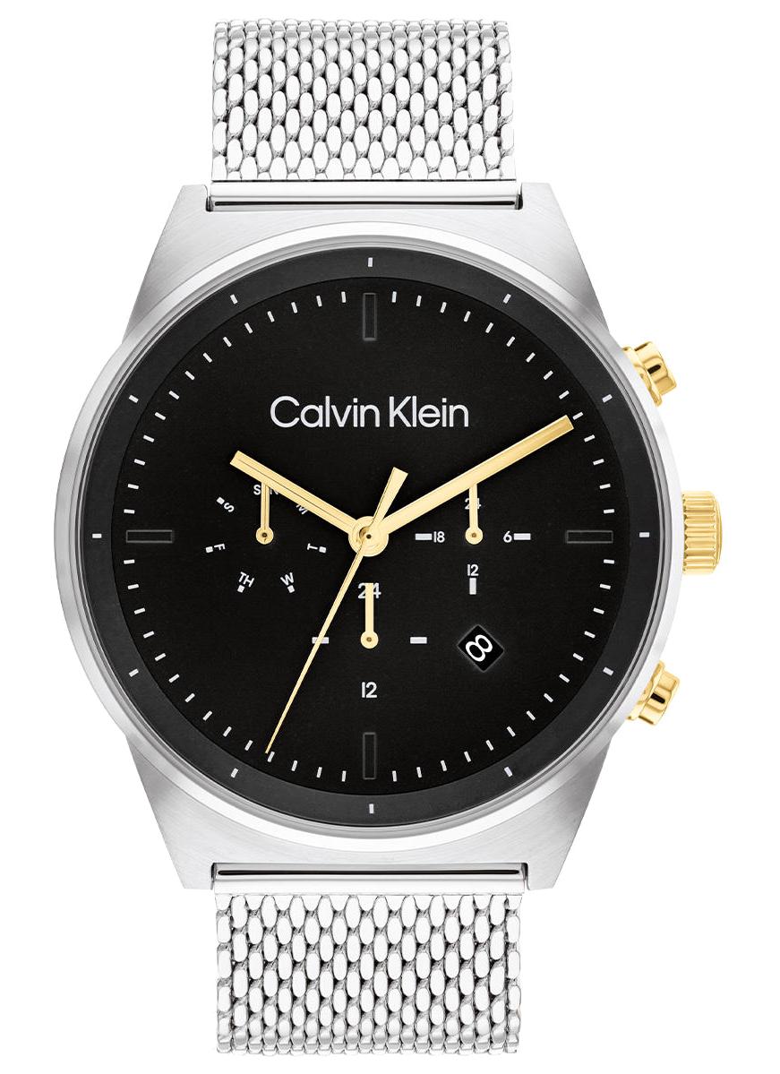 Calvin Klein CK25200296 Takvimli 44 mm Çelik Kordon Analog Erkek Kol Saati