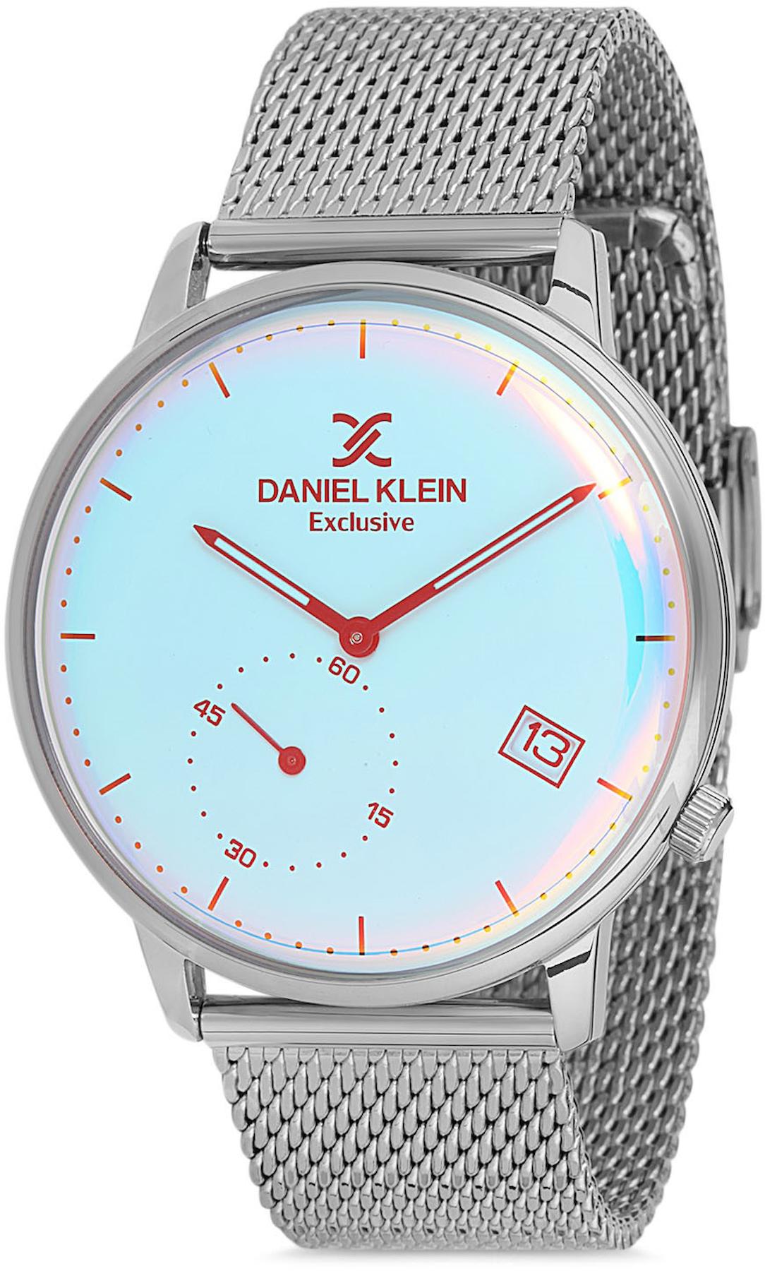 Daniel Klein DK.1.12591.2 Takvimli 42 mm Metal Kordon Analog Kol Saati