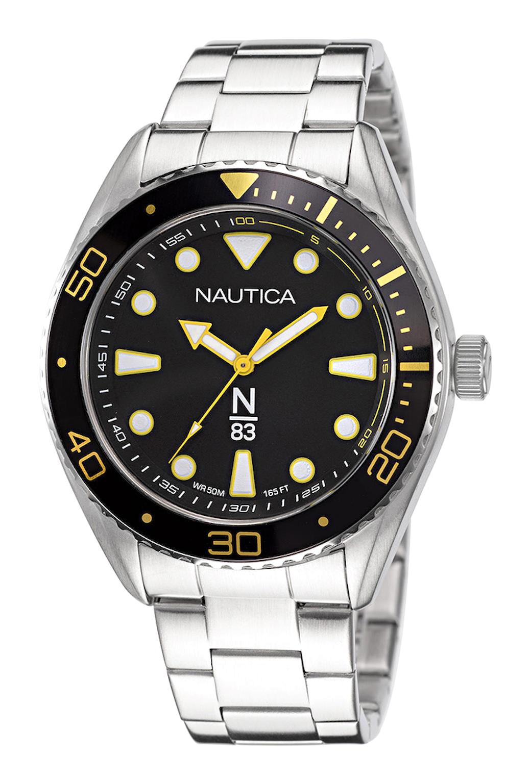 Nautica NAPFWS223 44 mm Çelik Kordon Analog Erkek Kol Saati