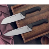 Incisive Serisi 2 Parça Mutfak Bıçak Seti Santaku Şef Et Ekmek Sebze Meyve Bıçak