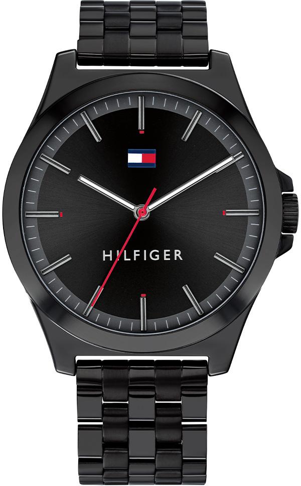 Tommy Hilfiger TH1791714 42 mm Siyah Çelik Kordon Analog Kol Saati