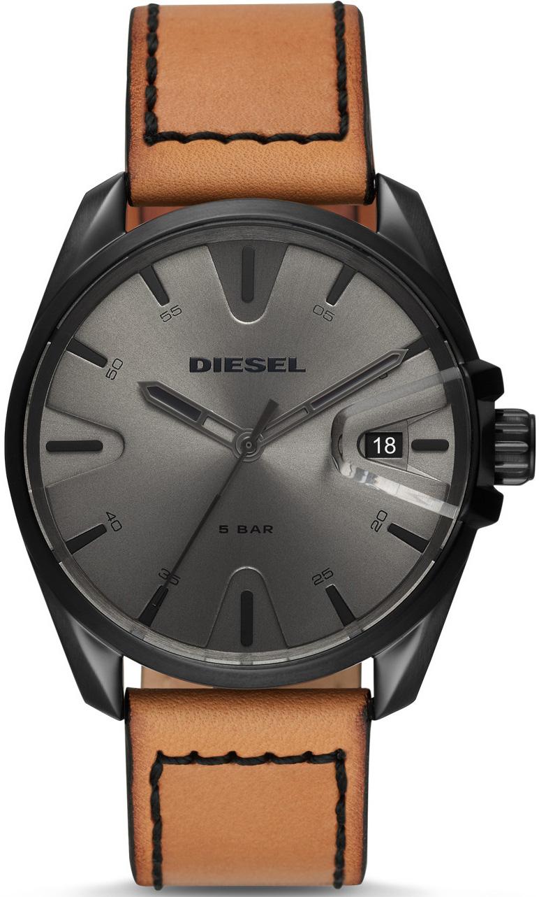 Diesel DZ1863 Takvimli 42 mm Kahverengi Deri Kordon Analog Kol Saati