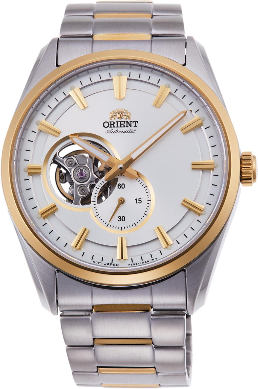 Orient RA-AR0001S10B 41 mm Altın Çelik Kordon Analog Kol Saati