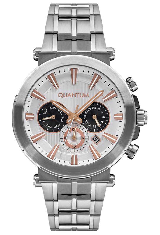 Quantum PWG968.330 Takvimli 45 mm Metal Kordon Analog Erkek Kol Saati