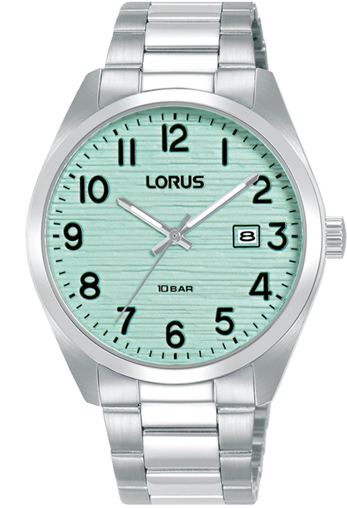 Lorus RH909RX9 Takvimli 39 mm Çelik Kordon Analog Erkek Kol Saati