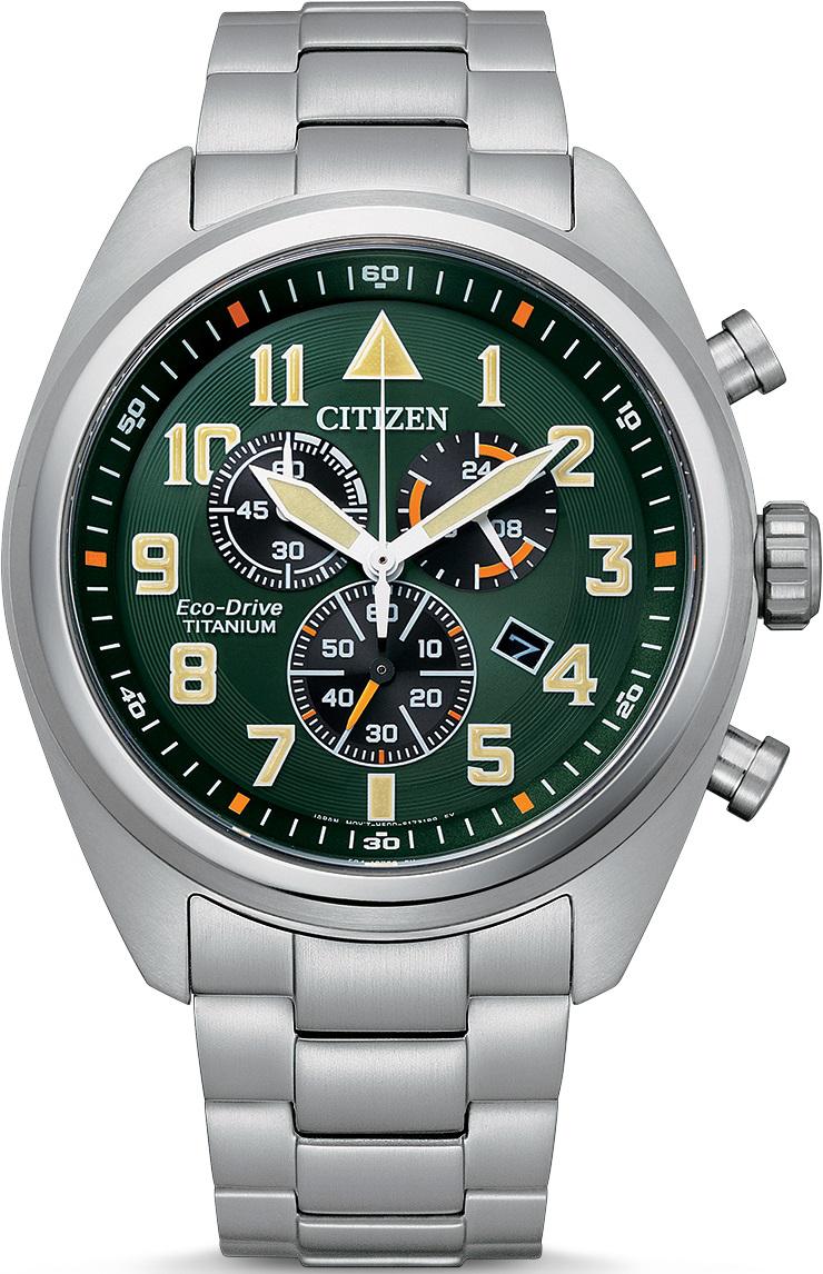 Citizen AT2480-81X Takvimli 43 mm Metal Kordon Analog Erkek Kol Saati