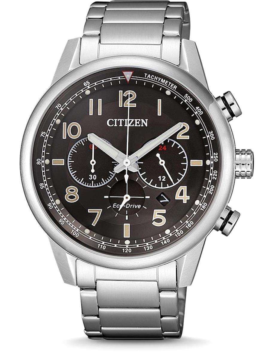 Citizen CA4420-81E Takvimli 43 mm Çelik Kordon Analog Erkek Kol Saati