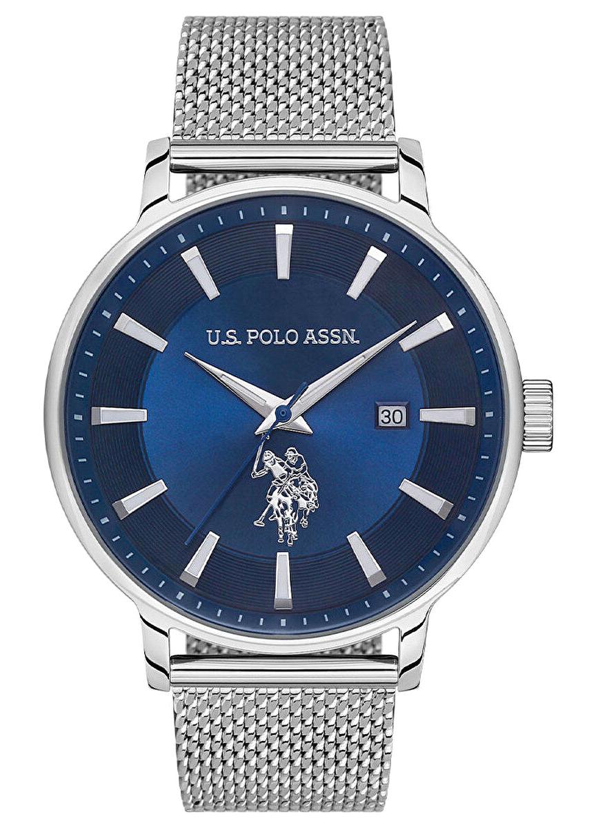 U.S. Polo Assn USPA1070-02 Takvimli 42 mm Çelik Kordon Analog Erkek Kol Saati