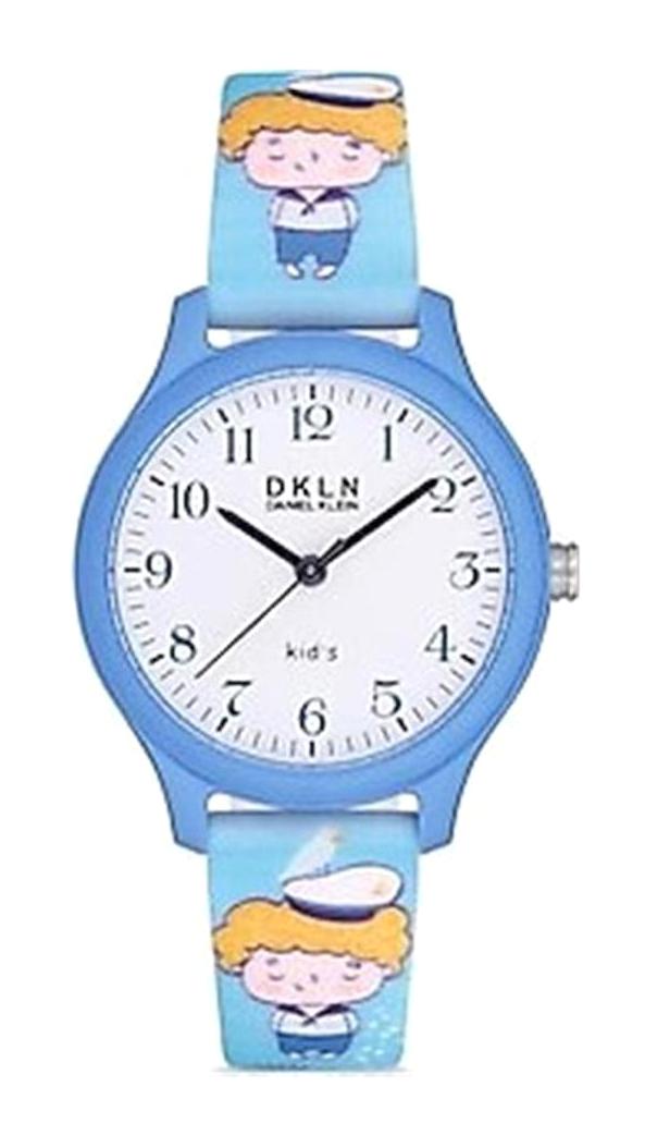 Daniel Klein DKM.1.12765.2 Takvimli 42 mm Çok Renkli Çelik Kordon Analog Erkek Kol Saati