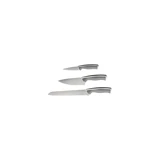 Andlig 3 Parça Paslanmaz Çelik Bıçak Seti - Ekmek Bıçağı - Şef Bıçağı - Soyma Bıçağı Seti