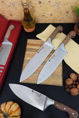 CASTLE KITCHEN Durable Serisi 3'lü Mutfak Bıçak Seti Şef Bıçağı Et Ekmek Sebze Doğrama Bıçağı ( L- Xl - Xxl )
