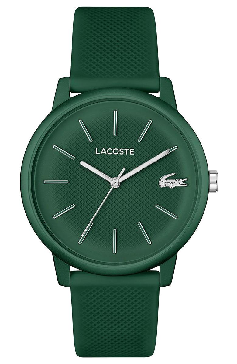 Lacoste LAC2011238 42 mm Yeşil Silikon Kordon Analog Erkek Kol Saati