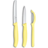​​​​​​Victorinox 6.7116.31L82 Swiss Classic Trend Colors Soyacak ve Soyma Bıçak Seti - Sarı