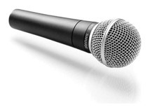 Shure SM58LCE Dinamik 3.5 mm Kablolu Profesyonel Siyah El Mikrofon