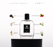 Joure Perfume J481 EDP Bergamot-Odunsu Erkek Parfüm 50 ml